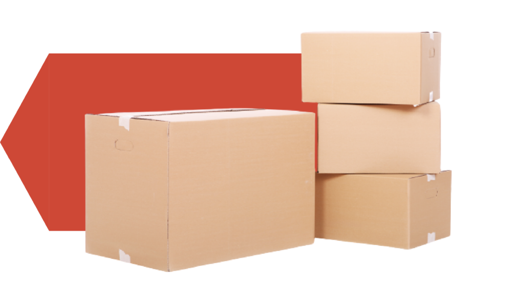 Packing materials, boxes of various sizes for moving home