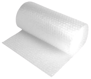 Roll of bubble wrap for moving and packaging